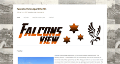 Desktop Screenshot of falconsviewapartments.com